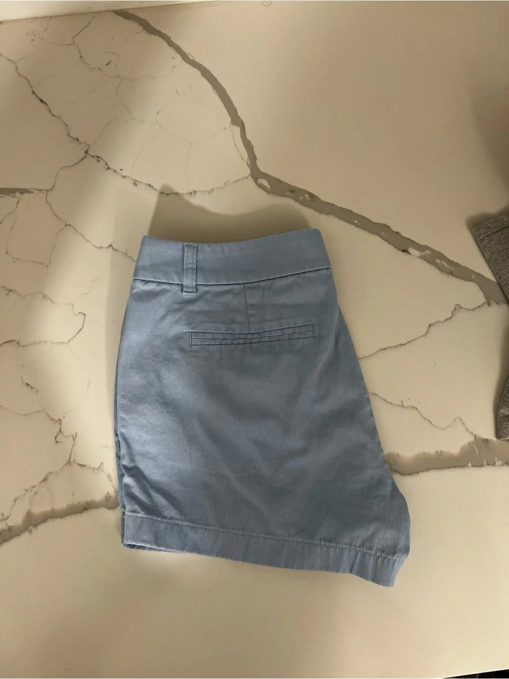 J Crew Factory Classic Women's Light Blue Chino Shorts